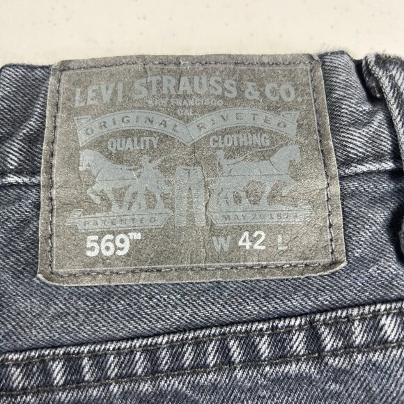 Levi’s 569 Denim Shorts Blue Men’s Size 42 - Picture 4 of 4